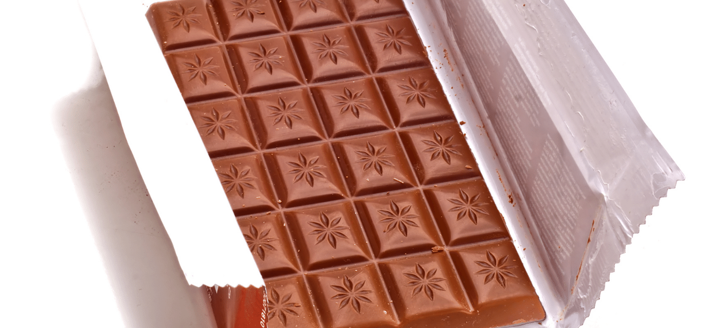 chocolate label design